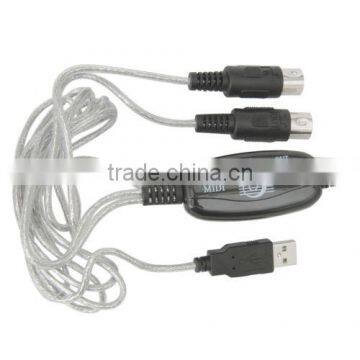 USB to Midi Adapter Converter Piano Music Keyboard Cable Interface For Laptop PC photo-5