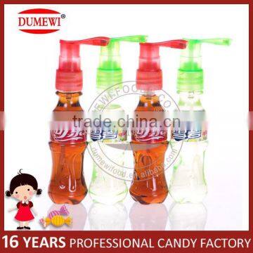 Cola Sprite Bottle Sour Liquid Spray Candy