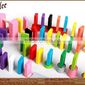 120pcs Adult Wooden Domino Racing Building Block Toy photo-2