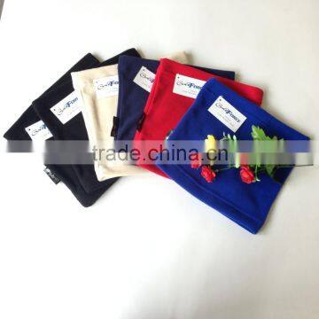 Black Color Fashion Winter Knitted Factory Produce Fashion Cheap Circle Scarf photo-2