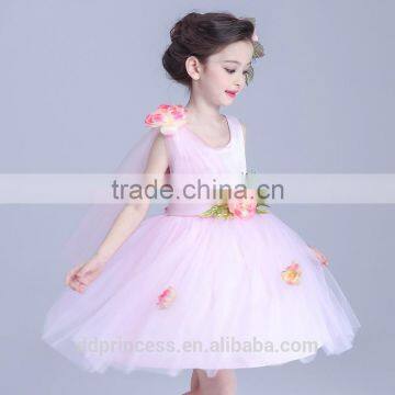 Summer Sleeveless Dresses for Girls 11 Year Pink Yellow White Floral Children's Night Dress photo-3