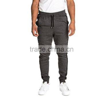Heathered Gray Brushed Jersey Mens New Design Joggers photo-2