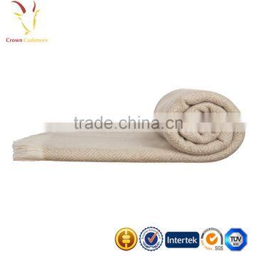 High Quality Baby Cable Cashmere Throw and Blankets photo-2