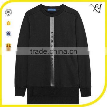 2017 Custom Made Men Hip Hop Style Fashion Cotton Fleece Crew Neck Hip Hop Jumper Sweatshirt Design photo-2