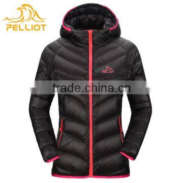 Ultra Light Hot sale Lady Outdoor Goose Down Canada Women Parka Coat For -30