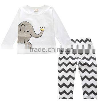 S15884A High Quality Children Organic Cotton Pajamas Sleepwear photo-5