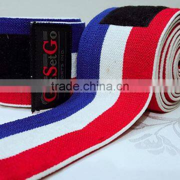 Elastic Knee Wraps for Gym Workout photo-2