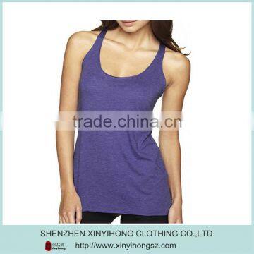 Bamboo Fabric Eco-friendly Yoga Tank Tops for Lady