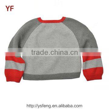 Cartoon Truck Pattern Cotton Baby Boy Pullover Sweater Designs photo-2