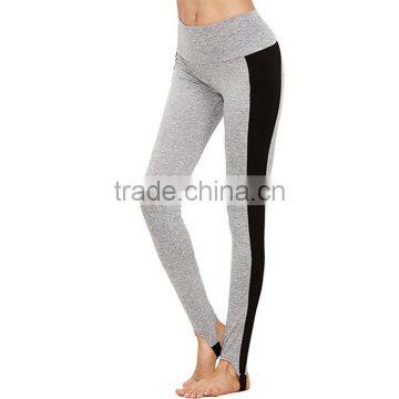 Latest design custom polyester trample feet women in tight yoga pants