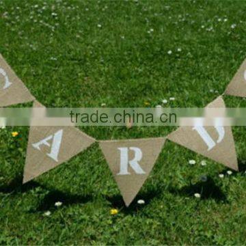 CARDS Hessian Bunting, Wedding Party Bunting photo-2