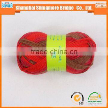best wholesale space dyed knitting yarns, OEKO-Tex Standard quality 100 acrylic yarn with free samples