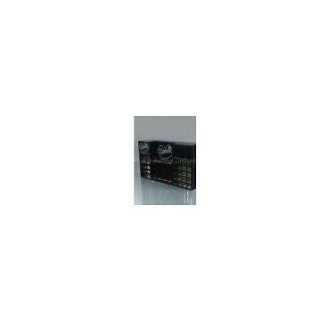 Black Acrylic Pop Cosmetic Retail Countertop Displays Stand Cases