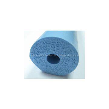 Silicone foam tube