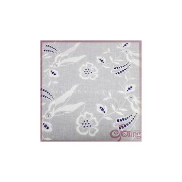 Cotton Birds Patten Embroidery Lace Fabric