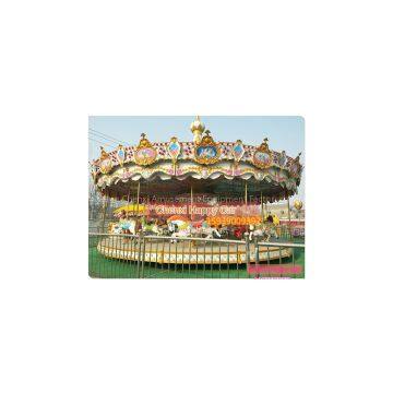 Amusement Park 24 seats Carousel Horse Ride Kid Carousel Ride for Park