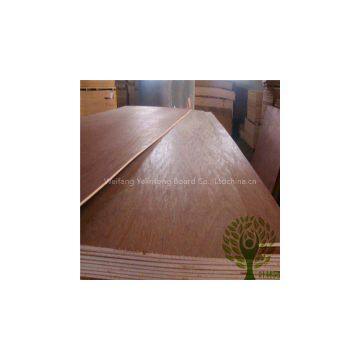 Yelintong good quality fancy plywood okoume faced and back poplar core E1 glue