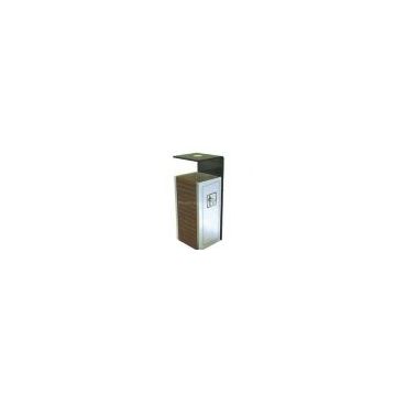 BH130-1 Baihe Steel Wooden Trash can