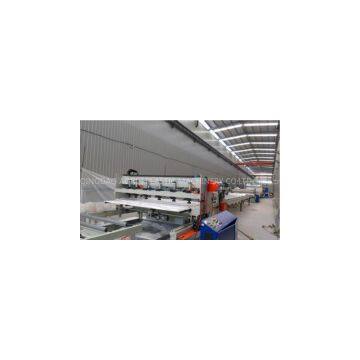 Multi-Layer Plastic Board Extrusion Line With Right Angle Cutting
