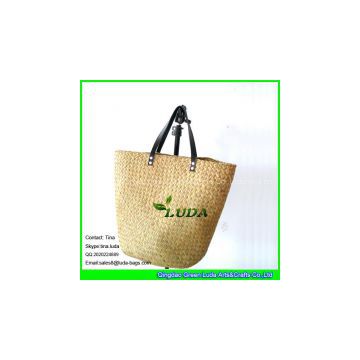 Natural Cheap Handbag Seagrass Straw Tote Bag