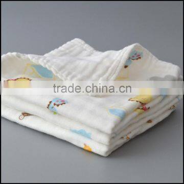 print 100% cotton gauze baby towel