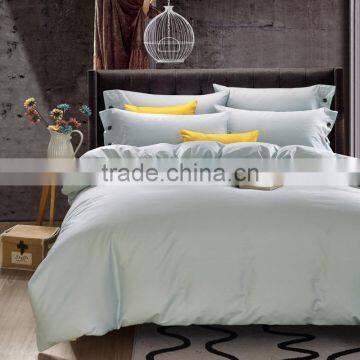 Pure color bed sheets 100% cotton sheets bed bedding set