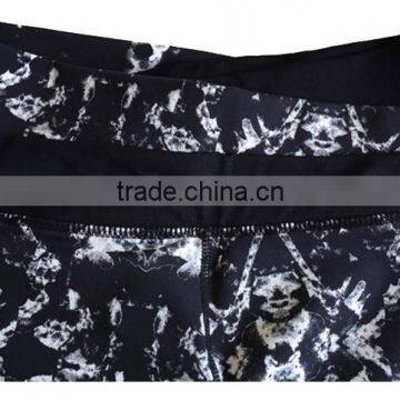 Digital Printed Women's Power Flex Inner Pocket Yoga Running Leggings photo-5