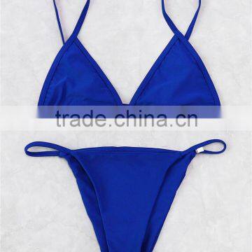 Custom Bikini Bathingsuit Adjustable Thin Straps Swimwear Extreme String Bikinis photo-2