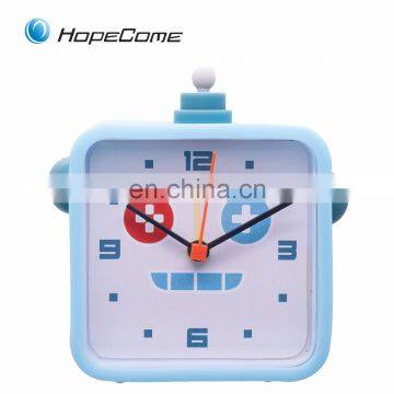 Children Gift Cartoon Animals Silicone Desk Wholesale Clocks