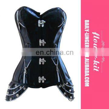 Hot Sale Delicate Newly Steel Bone Steampunk Corset Top With High Quality