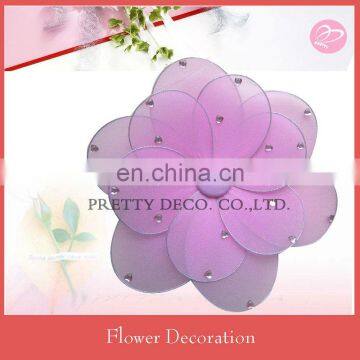 Table wedding decoration pink artificial flower