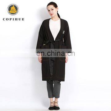 Best Selling Products Women's Black Long Winter Coat