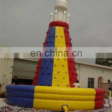 2016 Outdoor Inflatable Rock Climbing Wall Inflatable Climbing Games Cheap on Sale photo-2