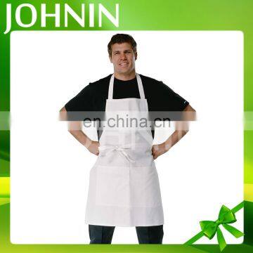 Hot selling good quality custom kitchen cotton polyester apron with your logo