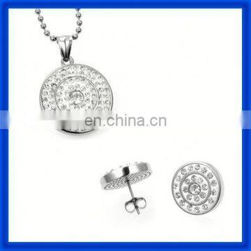 wholesale fashion stainless jewelry set