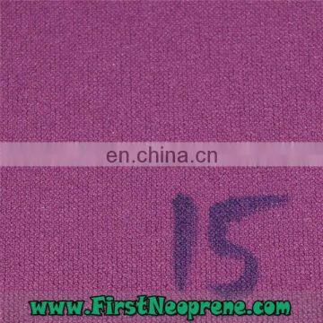 Waterproof 2mm Thickness Neoprene Nylon Fabric in purple