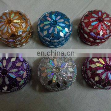 INDIAN NEW ROUND JEWELLERY BOXES 500 PCS