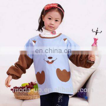 Body apron for children with animal pattern