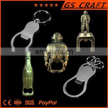 Good Quality Cheap Price Custom Beer Bottle Opener Keychains