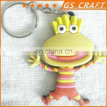 Best Selling Rubber Key Chain/rubber Souvenir Fruit Bottle Shaped Pvc Keychain photo-2