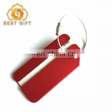 Factory Supplies Red Bag Accessories Luggage Tag