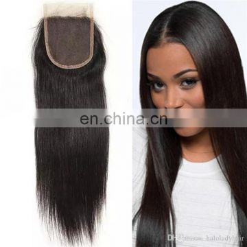 Hot selling top quality natural indian hair cheap lace frontal closure