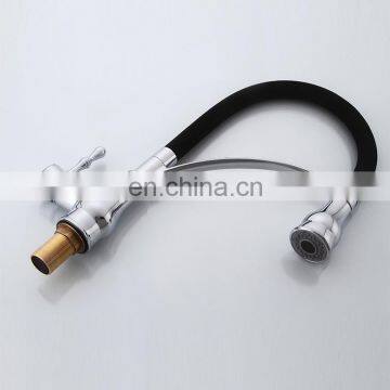 Wholesale Modern Single Handle Pull Down Kitchen Sink Faucet photo-2