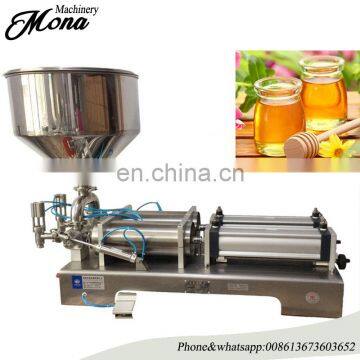 pneumatic shampoo yogurt paste cosmetic cream honey filling machine