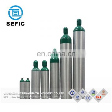 Sale Medical Aluminum Oxygen Gas Cylinders Popular Size 10L, 5L, 20L Aluminum Tanks