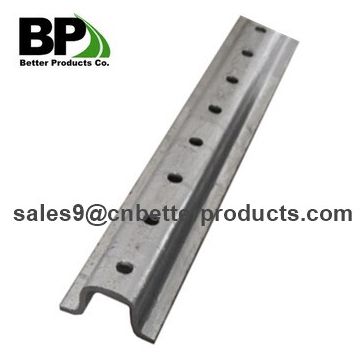 Perforated U Channel Steel Sign Posts and Anchors