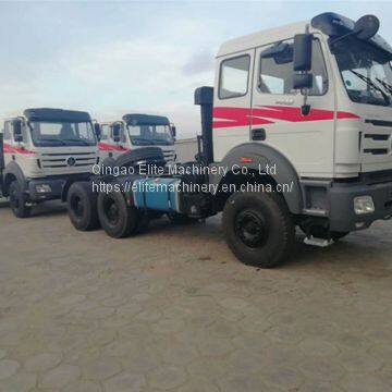 China North Benz Tractor Truck Famous Brand 420hp Prime Mover Trailer Head Truck Beiben
