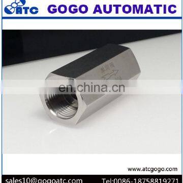Aluminum or Stainless Steel or Plastic Pneumatic Check Valve 1/8 Mini Air Non Return photo-3