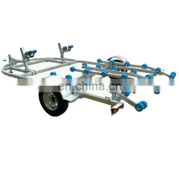 750Kg Load Hot Galvanized Semi Boat Trailer