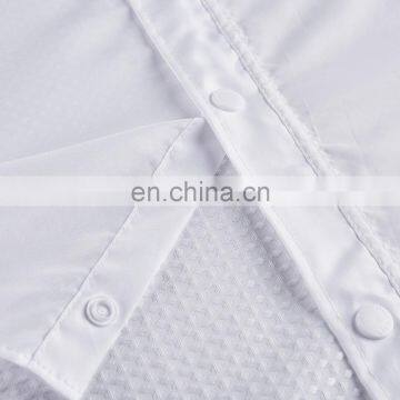 Factory Direct New Custom Hookless Polyester White Shower Curtain for Hotel Shower Curtain Liner photo-6